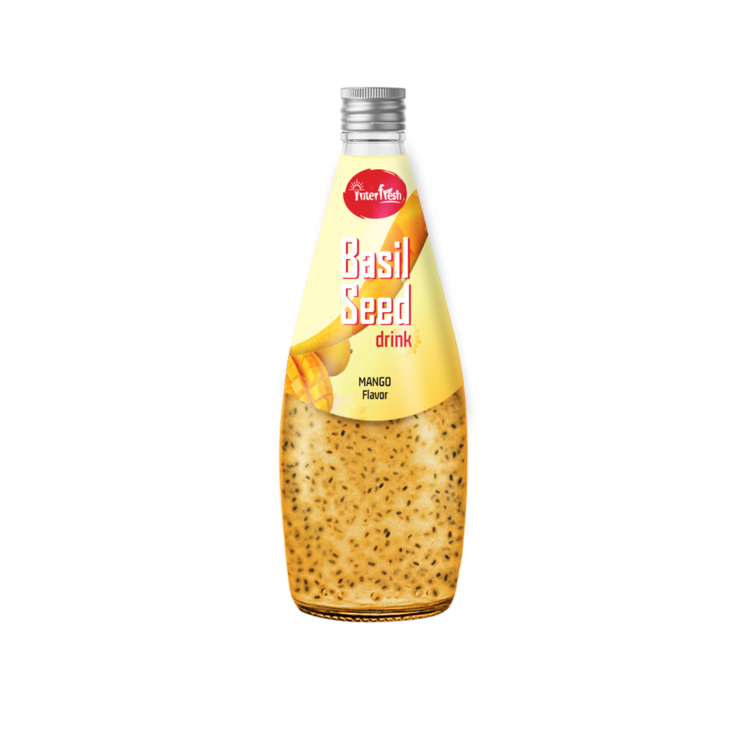 Ml Interfresh Basil Seed Drink Mango Flavour Interfresh Food And